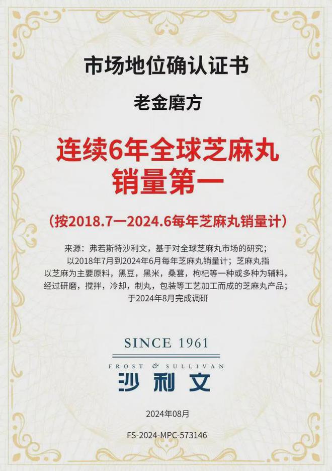 老金磨方如何用一颗芝麻丸撬动万亿市场？PG电子游戏麻将胡了连续六年销量第一(图3)